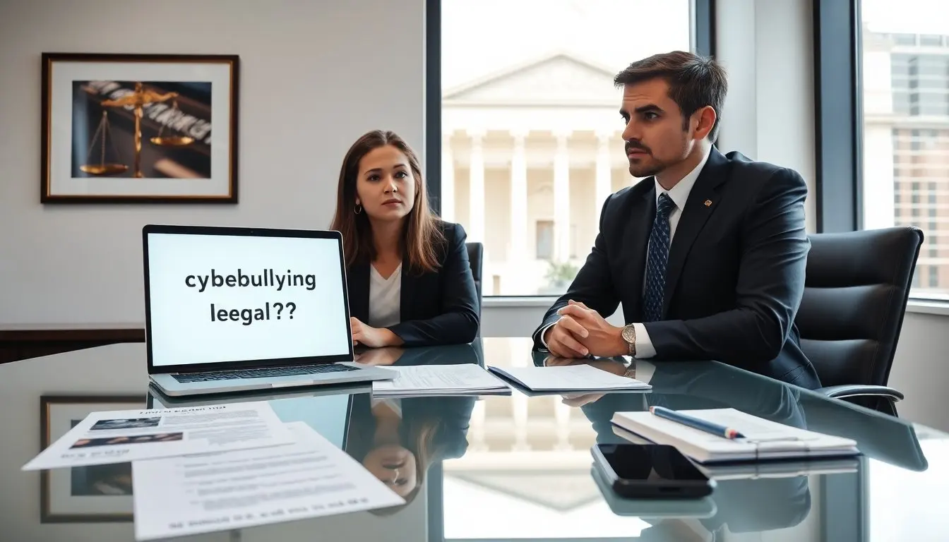is cyberbullying illegal